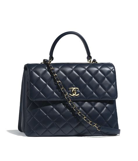 chanel small handle|Chanel bag with top handle.